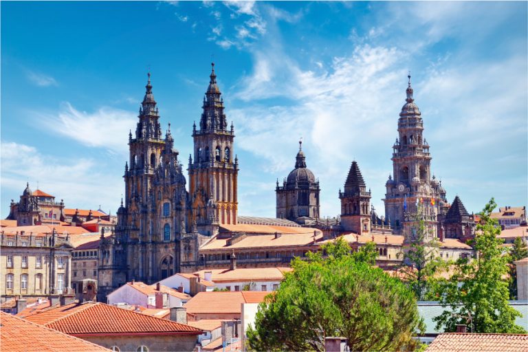 Zugreise von Al Andalus nach Santiago de Compostela
