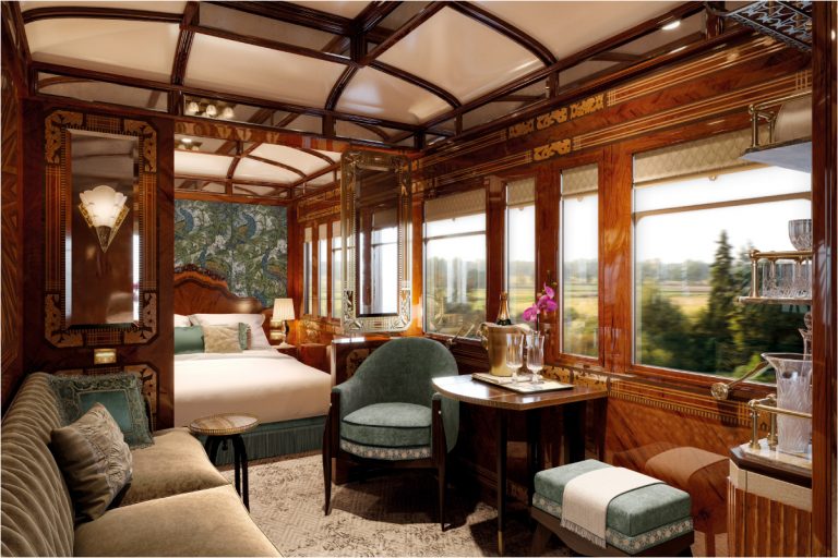 Kabine im Venice Simplon Orient Express