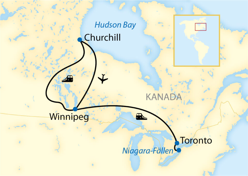 Karte_Zugreise_Hudson-Bay-express-durch-Kanada