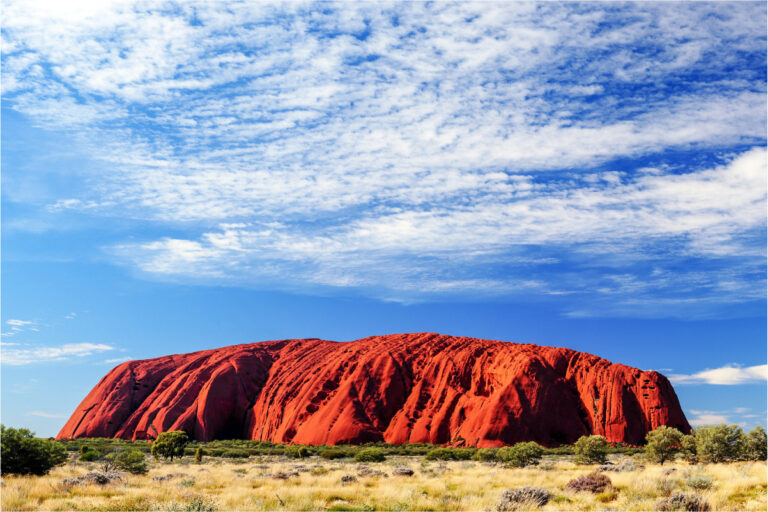 Australien, Der rotleuchtende Uluru