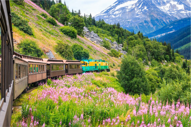 Kanada und Alaska, White Pass und Yukon Railroad