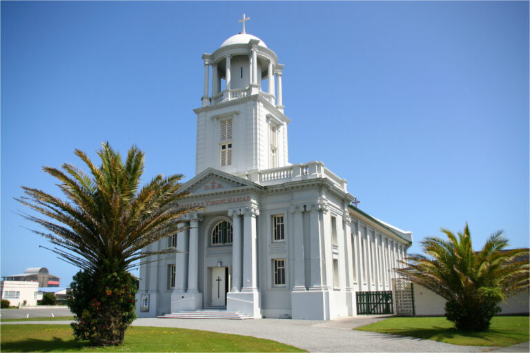 Neuseeland, Kirche in Hokitika