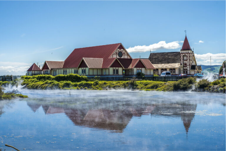 Neuseeland, Kirche in Rotorua