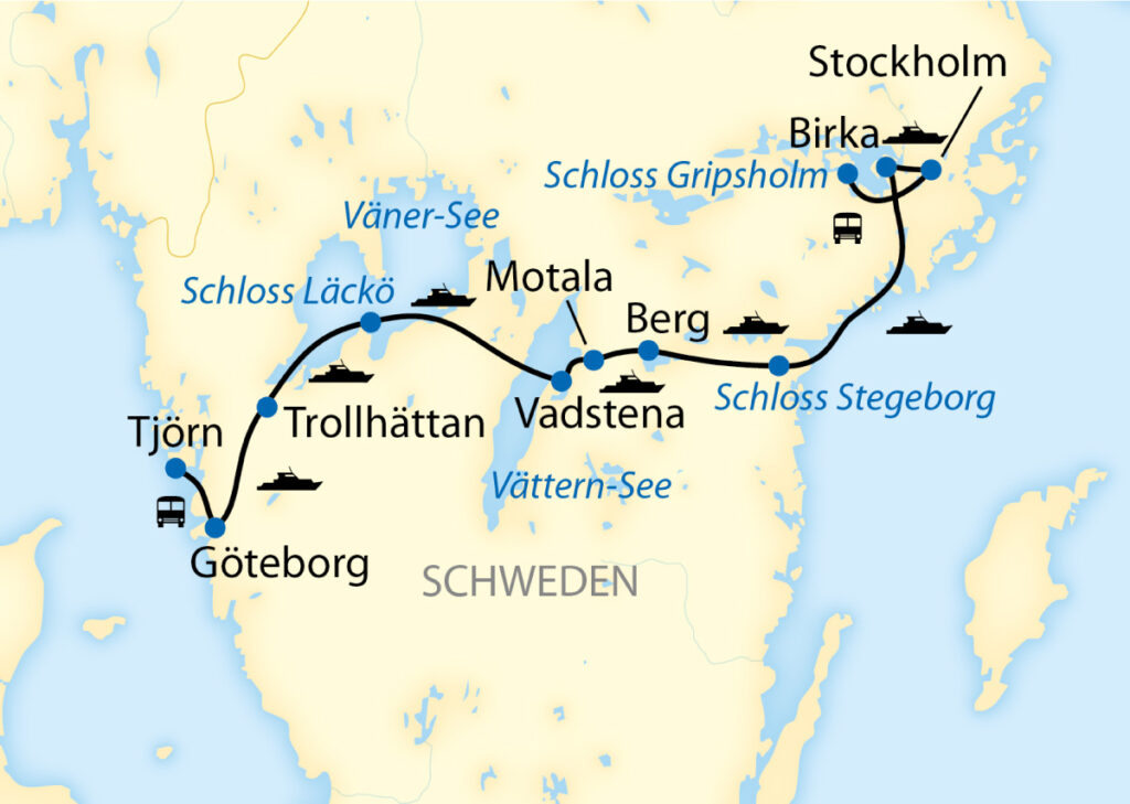 Passagier Reisen Schiffsreise Schweden