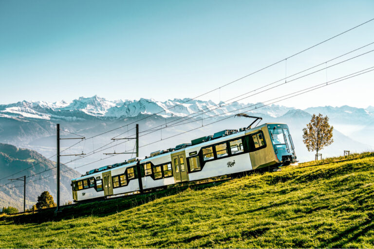 Schweiz, Rigi-Zahnradbahn
