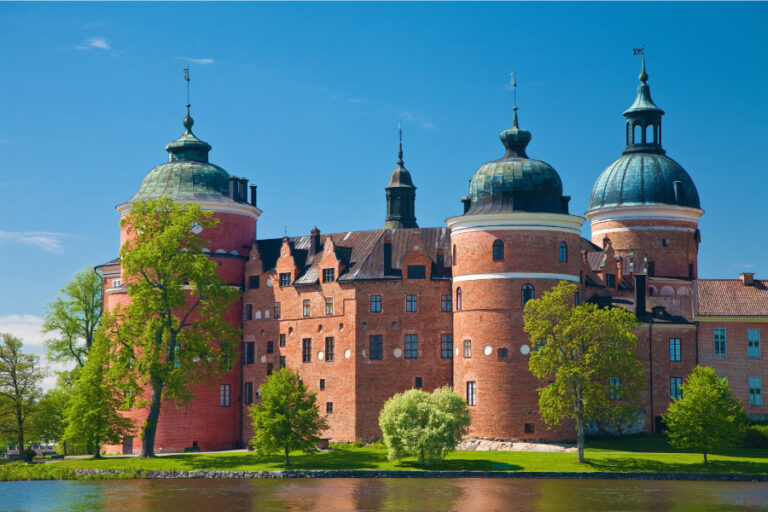 Passagier Reisen Goeta-Kanal Schloss Gripsholm