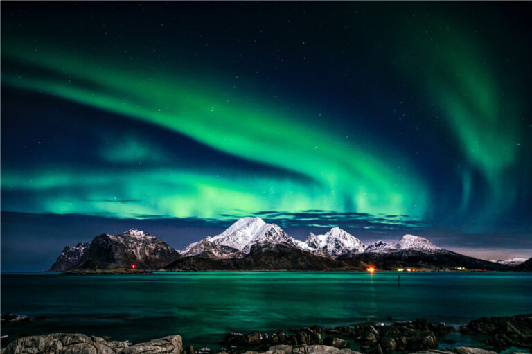 Norwegen, Polarlichter